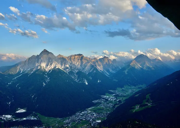 In Near Stubai Glacier Skiing